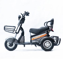 Трицикл акумуляторний Forte S1-P600 сірий