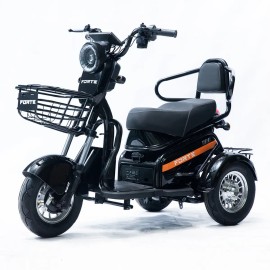 Трицикл акумуляторний Forte S1-P600 чорний