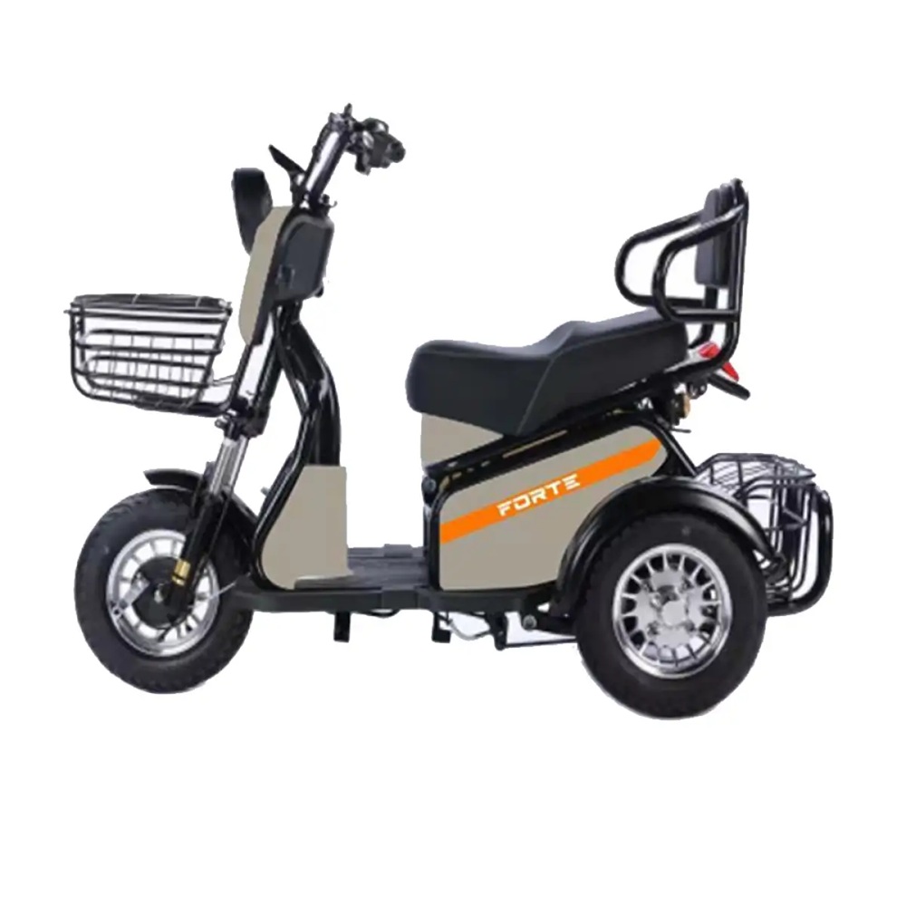 Трицикл акумуляторний Forte S1-WS600 сірий