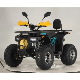 Квадроцикл Forte ATV125P блакитно-жовтий