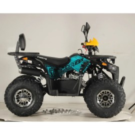 Квадроцикл Forte ATV125P блакитно-жовтий