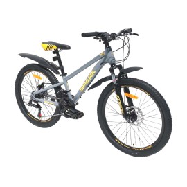 Велосипед SPARK JOY 24 ст11 ам диск сірий БЕЗКОШТОВНА ДОСТАВКА