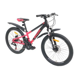 Велосипед SPARK JOY 24 ст11 ам диск червоний з чорним БЕЗКОШТОВНА ДОСТАВКА