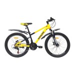 Велосипед SPARK JOY 24 ст13 ам диск жовтий з темно-синім БЕЗКОШТОВНА ДОСТАВКА