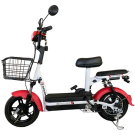 Електровелосипед SPARK COMPACT 14" 48V/400W/12Ah червоний
