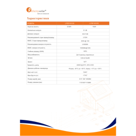 Акумуляторна батарея Felicity LPBF48300 (LiFePO4 51,2В 300А*г 15кВт*год)