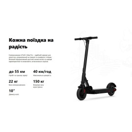 Електросамокат ATLAS i-Max Pro Grey, White