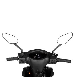 Електроскутер ATLAS Demon Box 1500W Black, Cyan Blue