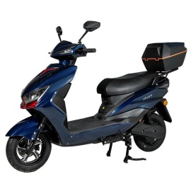 Електроскутер ATLAS Demon Box 1500W Black, Cyan Blue