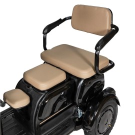 Електроскутер ATLAS Elegant Trike 800W Black, Cyan Blue, Red