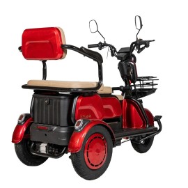 Електроскутер ATLAS Elegant Trike 800W Black, Cyan Blue, Red