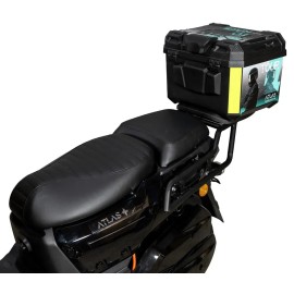 Електроскутер ATLAS Tour Box 2000W Grey, Red, Black, Cyan Blue