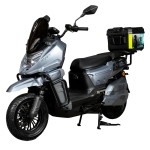 Електроскутер ATLAS Tour Box 2000W Grey, Red, Black, Cyan Blue