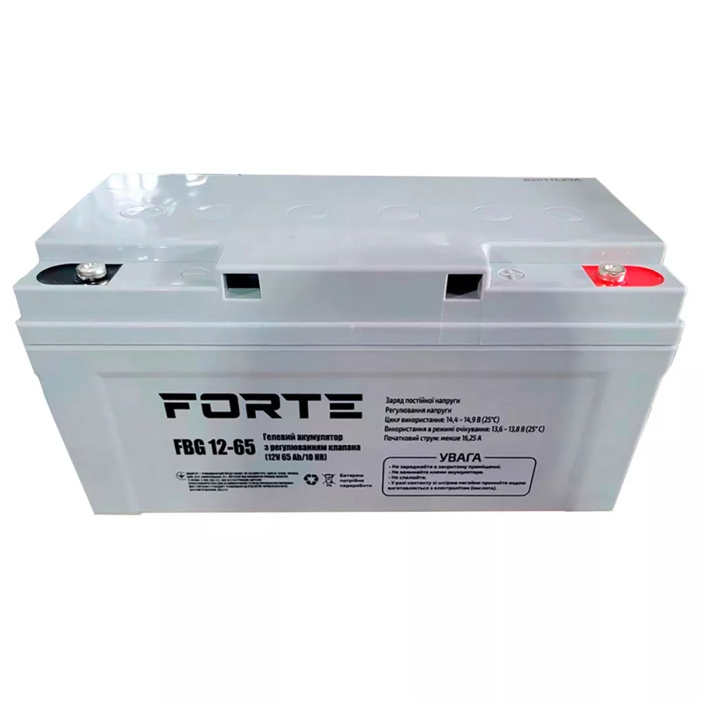Акумулятор гелевий FBG12-65 Forte