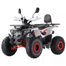 Квадроцикл Forte ATV125F бело-красный