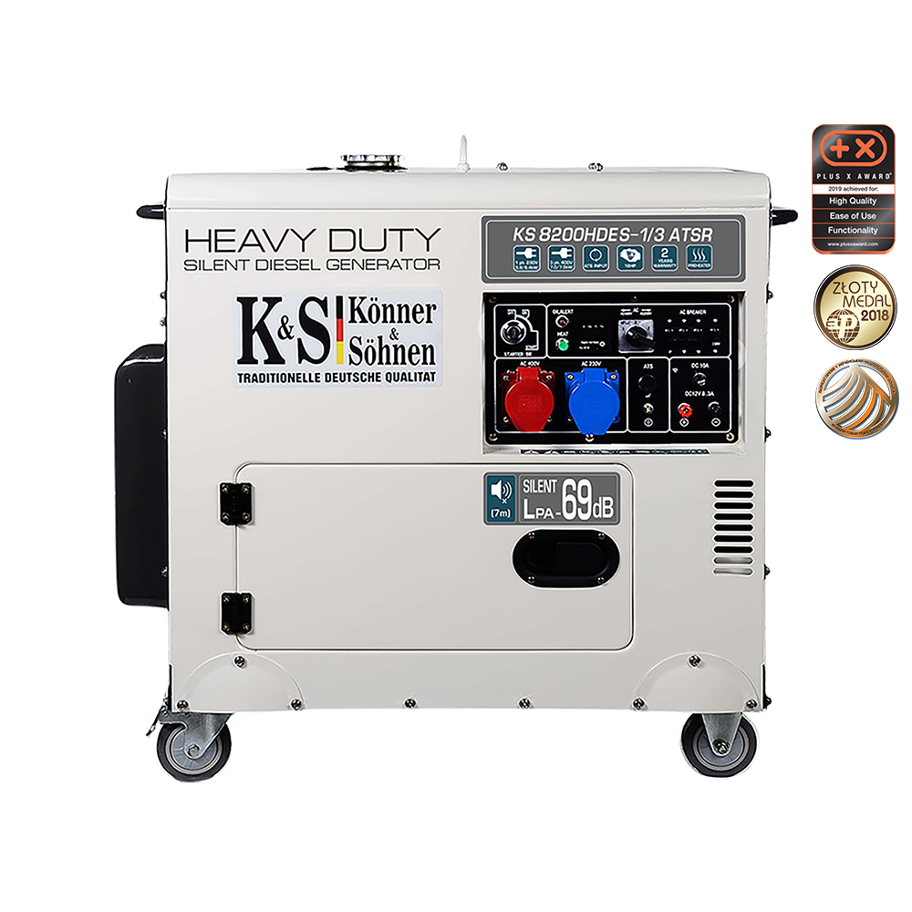 Генератор дизельний Könner&Söhnen KS 8200HDES-1/3 ATSR