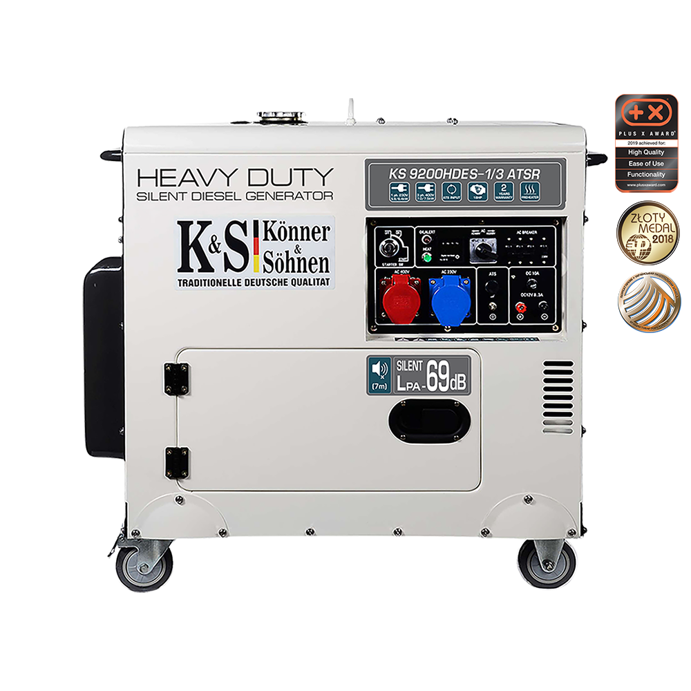 Генератор дизельний Könner&Söhnen KS 9200HDES-1/3 ATSR