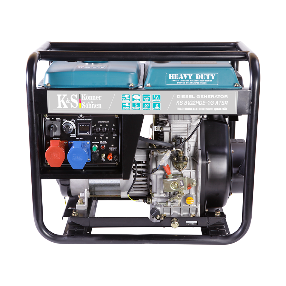 Генератор дизельний Könner&Söhnen KS 8102HDE-1/3 ATSR