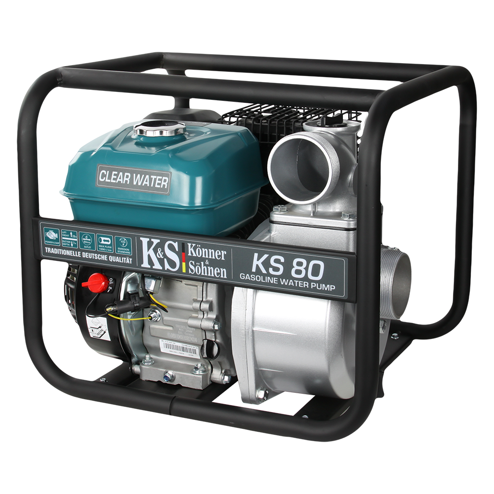 Мотопомпа бензинова Könner&Söhnen KS 80