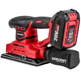 Акумуляторна шліфмашина вібраційна WORCRAFT CFS-S20Li