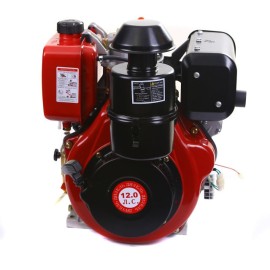 Двигатель дизельный WEIMA WM188FBE (вал ШЛИЦЫ), диз 12.0л.с. 456cc/ЦИЛИНДРсьем, Эл/ст.