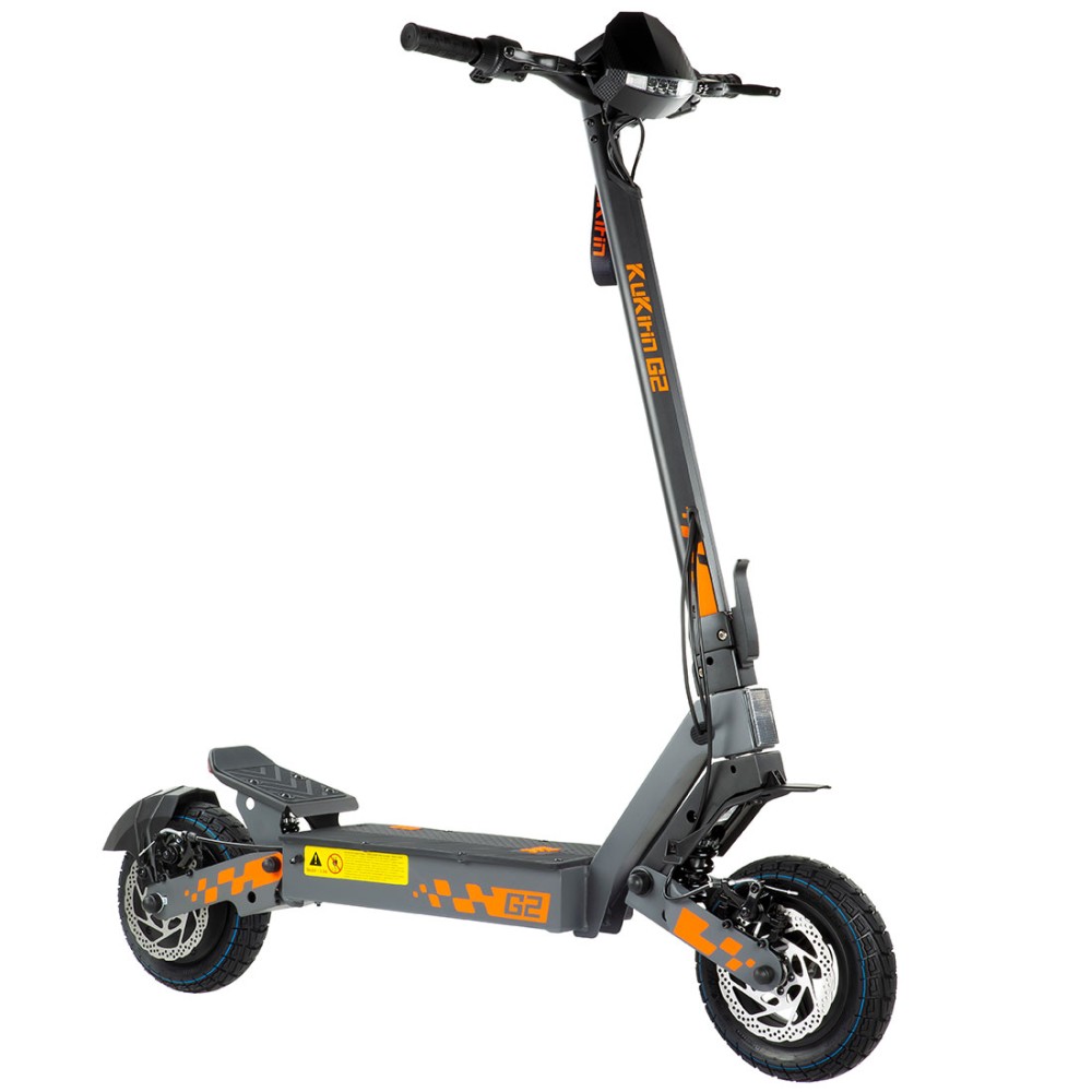 Електросамокат Kugoo Kirin G2 2026 (800 Вт; 15 А*год; 48 В), чорний