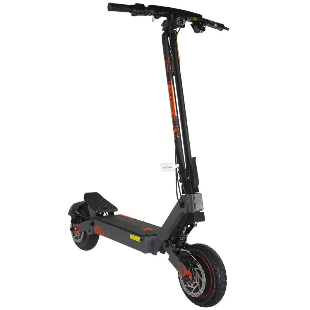 Електросамокат KUGOO KIRIN G2 Ultra (800x2 Вт; 18 А*год; 48В), чорний