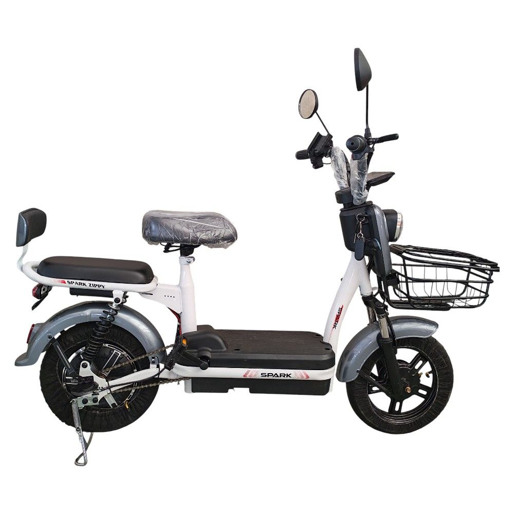 Електровелосипед SPARK ZIPPY 14 48V/400W/12Ah Сірий