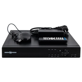 Гібридний відеореєстратор 16-канальний 5MP GHD GreenVision GV-A-S040/16