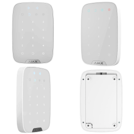 Бездротова сенсорна клавіатура AJAX KeyPad Combi (white)