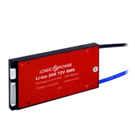 BMS плата Li-ion 72V 20S Dis 40A Ch 20A