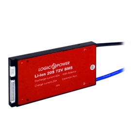 BMS плата Li-ion 72V 20S Dis 40A Ch 20A