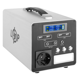 Багатофункціональна портативна зарядна станція LP CHARGER MPPT 300 (300W, 280Wh)