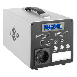 Багатофункціональна портативна зарядна станція LP CHARGER MPPT 500 (500W, 512Wh)