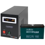 Комплект резервного живлення LP (LogicPower) ДБЖ + DZM батарея (UPS B800 + АКБ DZM 455W)