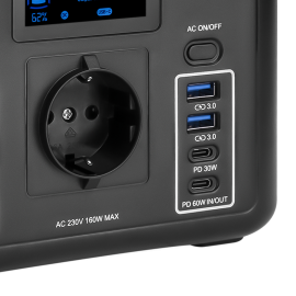 Багатофункціональна портативна зарядна станція LP CHARGER 160 (160W, 204Wh)