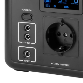 Багатофункціональна портативна зарядна станція LP CHARGER 160 (160W, 204Wh)