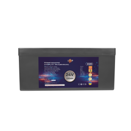 Акумулятор LP LiFePO4 24V (25,6V) - 230 Ah (5888Wh) (BMS 80A/40A) пластик