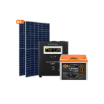 Сонячна електростанція (СЕС) 1.5kW АКБ 2.16kWh (літій) 100 Ah Преміум