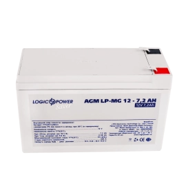 Акумулятор мультигелевий LP-MG 12V - 7.2 Ah Silver