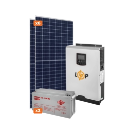 Обладнання для сонячної електростанції (СЕС) Стандарт 3,5 kW АКБ 3,6kWh Gel 150 Ah