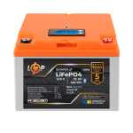Акумулятор LP LiFePO4 12,8V - 32 Ah (410Wh) (BMS 40А/32A) пластик LCD Smart BT