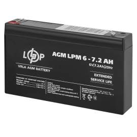 Акумулятор AGM LPM 6V - 7.2 Ah