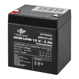 Акумулятор AGM LPM 12V - 5 Ah