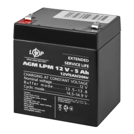 Акумулятор AGM LPM 12V - 5 Ah