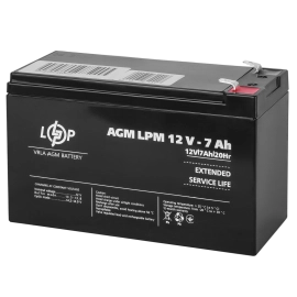 Акумулятор AGM LPM 12V - 7 Ah