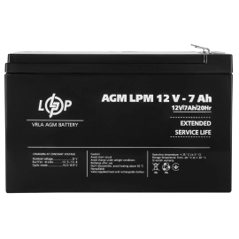 Акумулятор AGM LPM 12V - 7 Ah