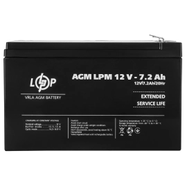 Акумулятор AGM LPM 12V - 7.2 Ah