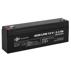 Акумулятор AGM LPM 12V - 2.3 Ah