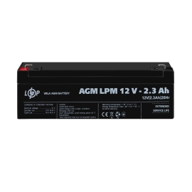Акумулятор AGM LPM 12V - 2.3 Ah
